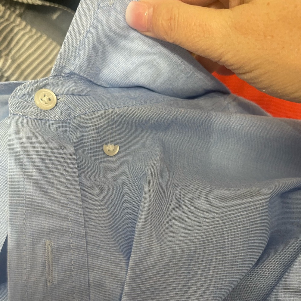 Croft & Barrow Men's Sky Blue Dress Shirt - Picture 14 of 14